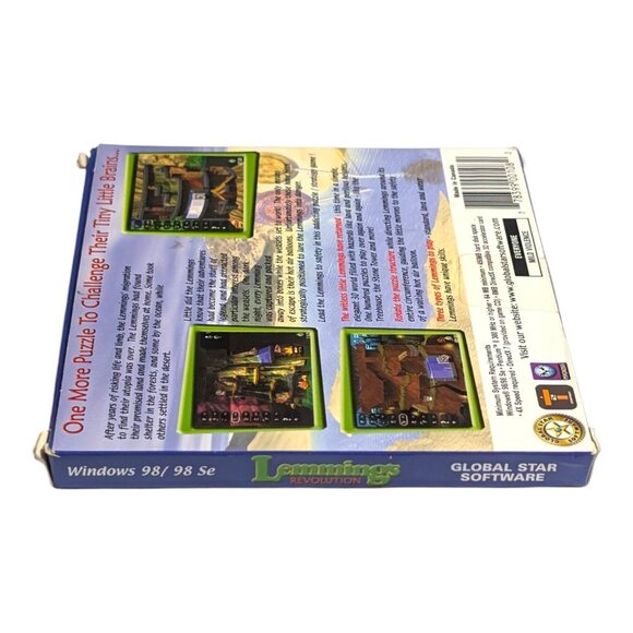Lemmings Revolution PC Game Windows 98/XP Like New Condition - Picture 8 of 8